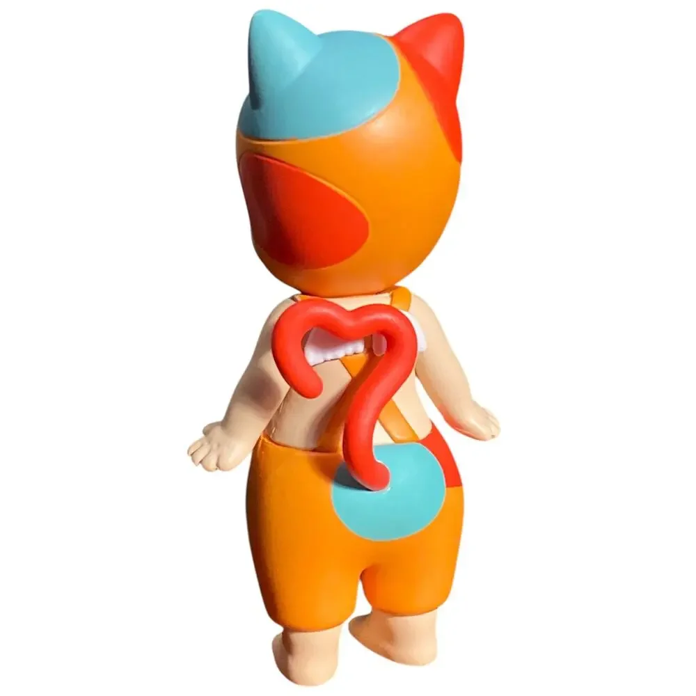Sonny Angel Cat Life Series Orange Lucky Cat Authentic